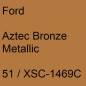 Preview: Ford, Aztec Bronze Metallic, 51 / XSC-1469C.